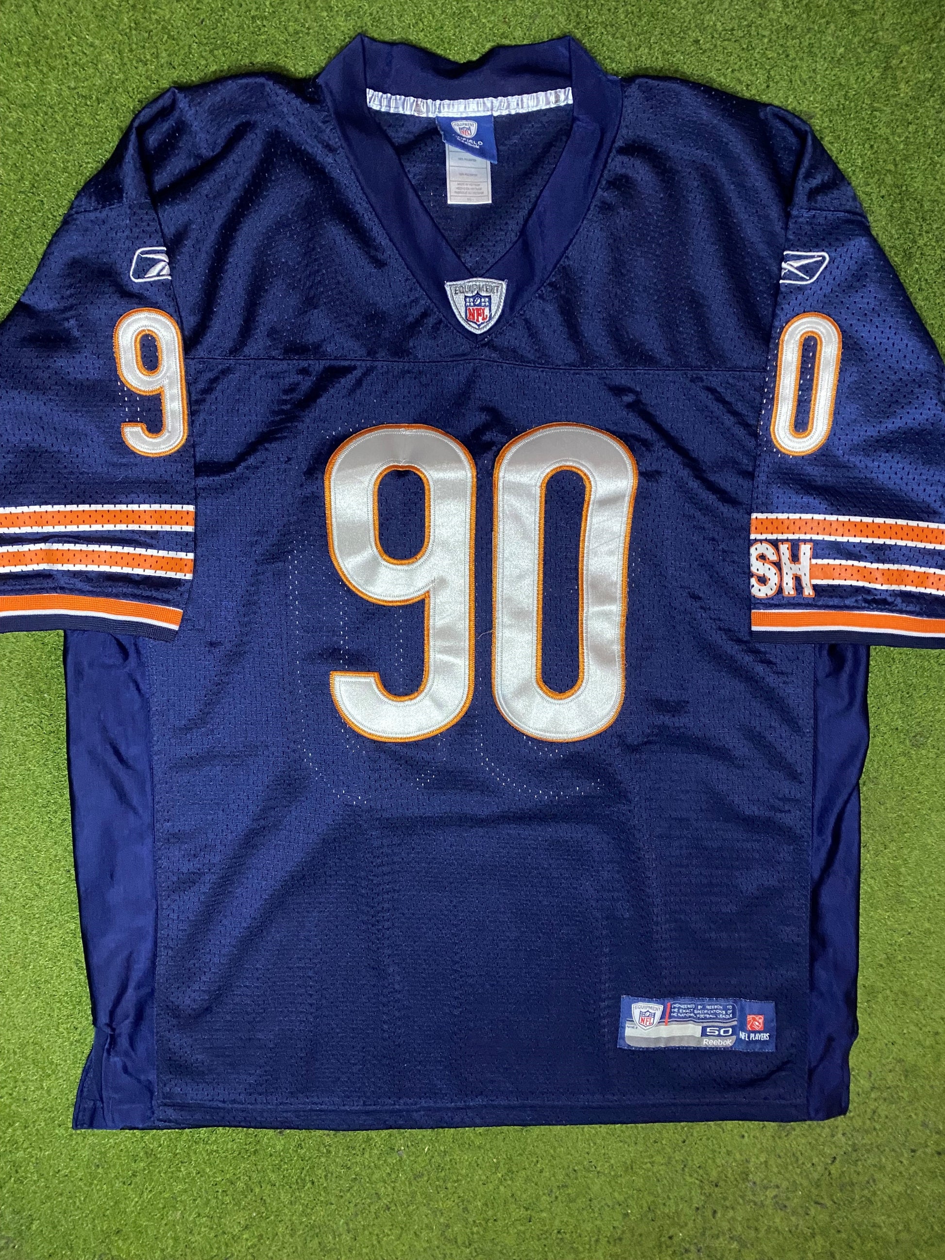 2010-2013 Chicago Bears - Julius Peppers #90 - Reebok Authentic Stitched - Vintage NFL Jersey (50)