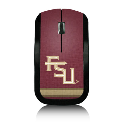 Florida State University Seminoles Athletic Wordmark Stripe Wireless Mouse