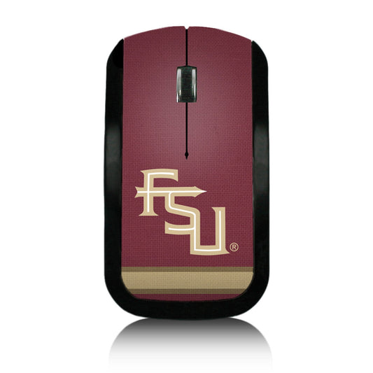 Florida State University Seminoles Athletic Wordmark Stripe Wireless Mouse