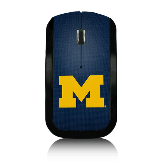 University of Michigan Wolverines Solid Wireless Mouse