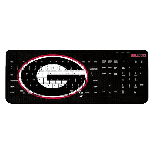 University of Georgia Bulldogs Solid Wireless USB Keyboard