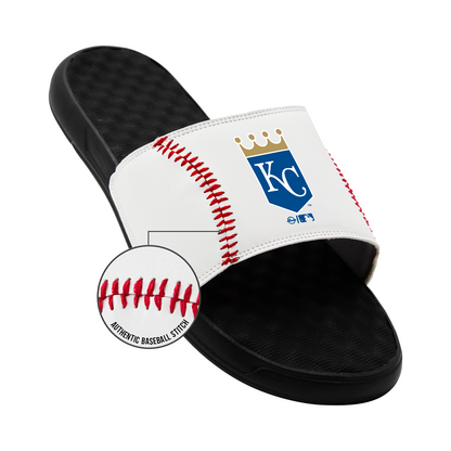 Kansas City Royals Baseball Stitch Slide Sandals