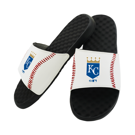 Kansas City Royals Baseball Stitch Slide Sandals
