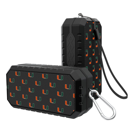 University of Miami Hurricanes Fashion Pattern Bluetooth Speaker