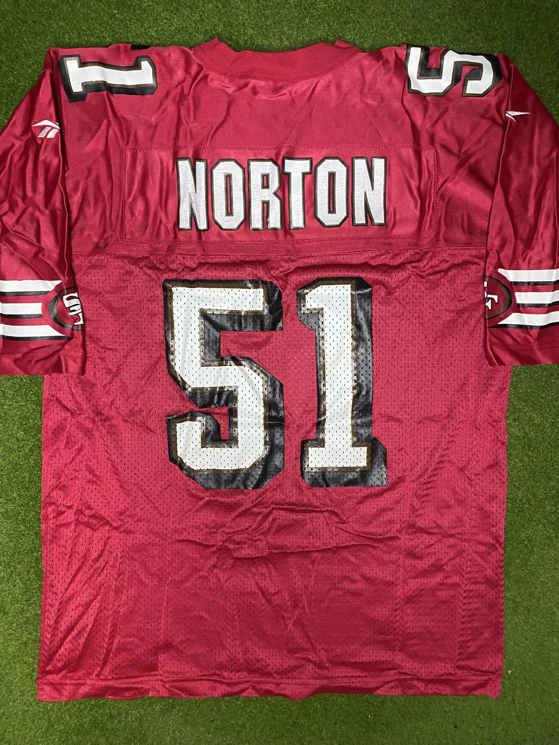 1994-2000 San Francisco 49ers - Ken Norton #51 - Vintage NFL Jersey (Medium) - Gametime Vintage