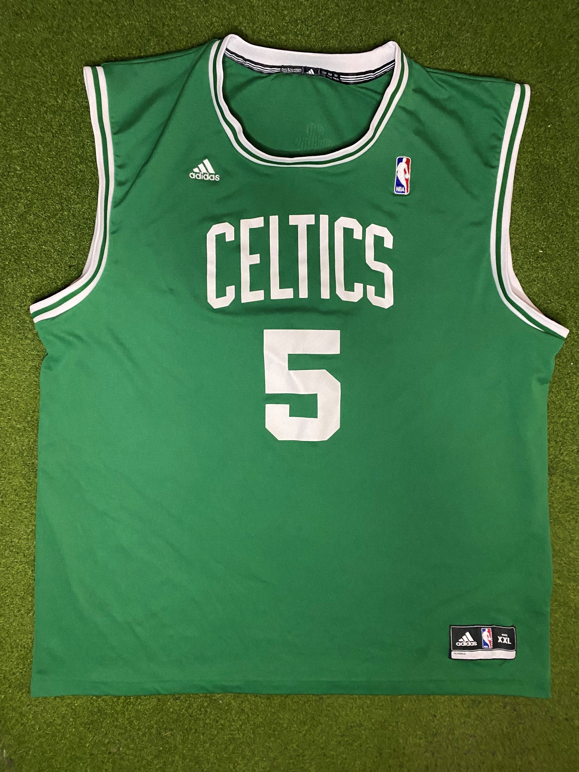 2007-2013 Boston Celtics - Kevin Garnett #5 - Adidas - Vintage NBA Jersey (2XL) 