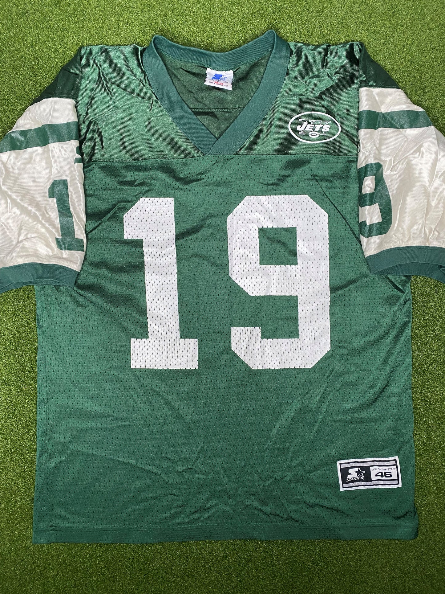1996-1999 New York Jets - Keyshawn Johnson #19 - Vintage NFL Jersey (Medium)