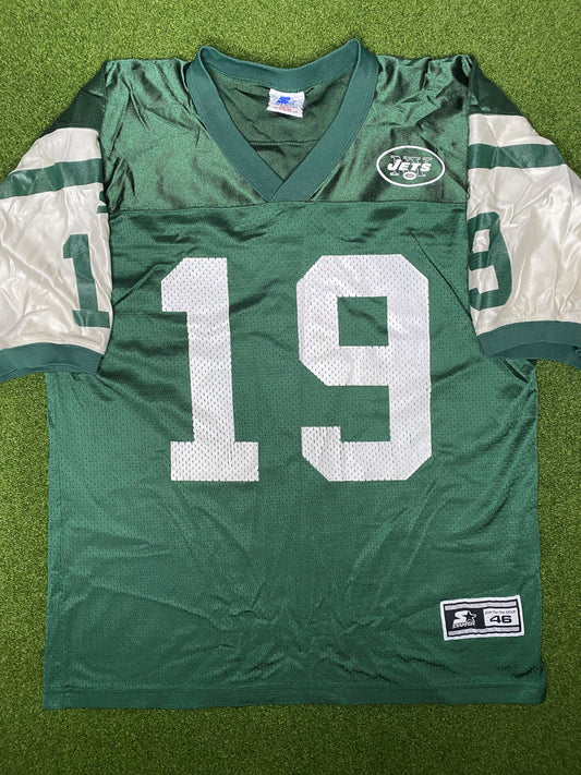 1996-1999 New York Jets - Keyshawn Johnson #19 - Vintage NFL Jersey (Medium)