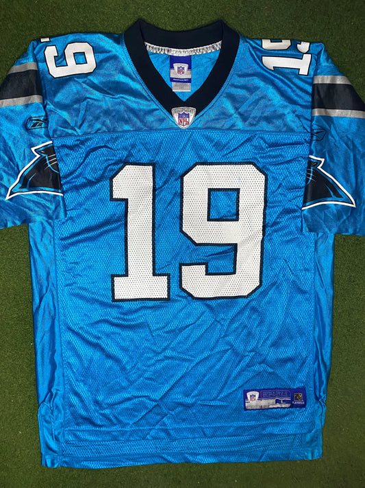 2006 Carolina Panthers - Keyshawn Johnson #19 - Reebok - Vintage NFL Jersey (Large) Gametime Vintage