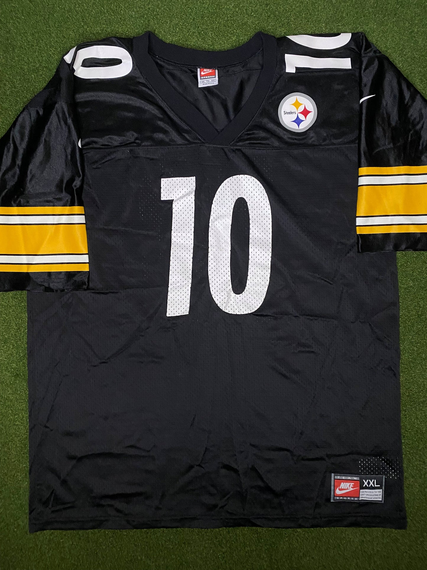 1995-2001 Pittsburgh Steelers - Kordell Stewart #10 - Vintage NFL Jersey (2XL)