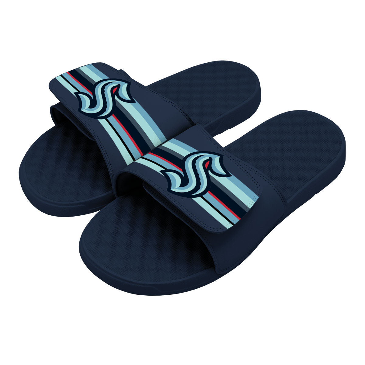 Kraken Striped Logo Slides