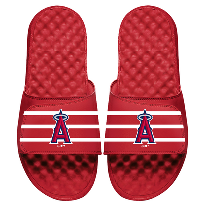 Los Angeles Angels Stripes Slides