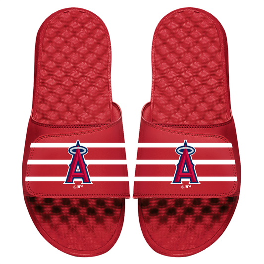 Los Angeles Angels Stripes Slides