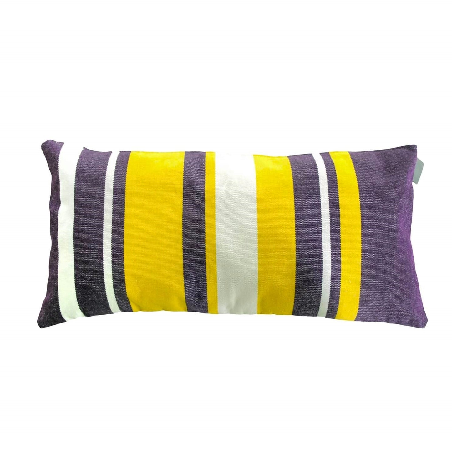 LSU Colors Striped Throw Pillow Cover