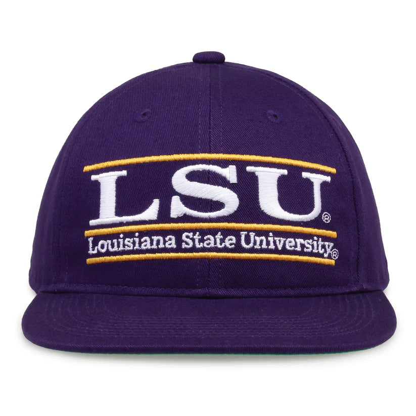 LSU Tigers Retro Bar Snapback Hat
