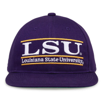 LSU Tigers Retro Bar Snapback Hat