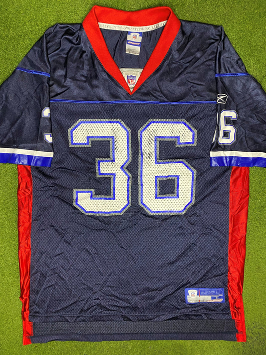 2003-2005 Buffalo Bills - Lawyer Milloy #36 - Vintage NFL Jersey (Large) - Gametime Vintage