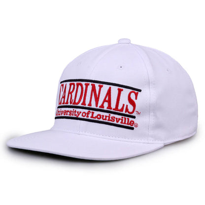 Louisville Cardinals Retro Bar Snapback Hat