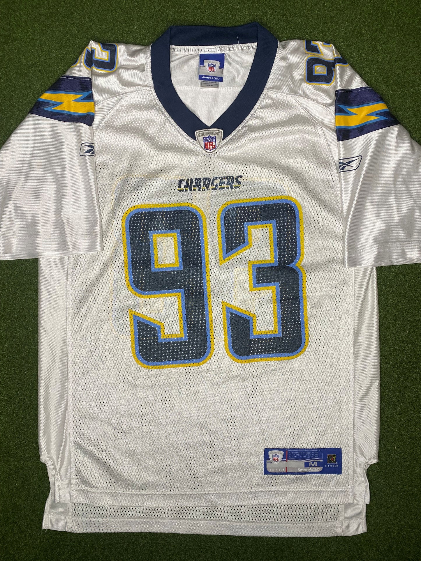 2005-2011 San Diego Chargers - Luis Castillo #93 - Vintage NFL Jersey (Medium)