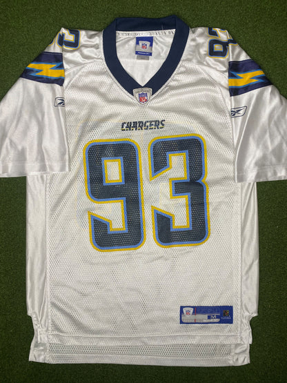 2005-2011 San Diego Chargers - Luis Castillo #93 - Vintage NFL Jersey (Medium)