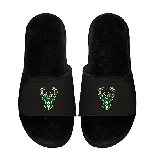 Milwaukee Bucks Primary Black Fur