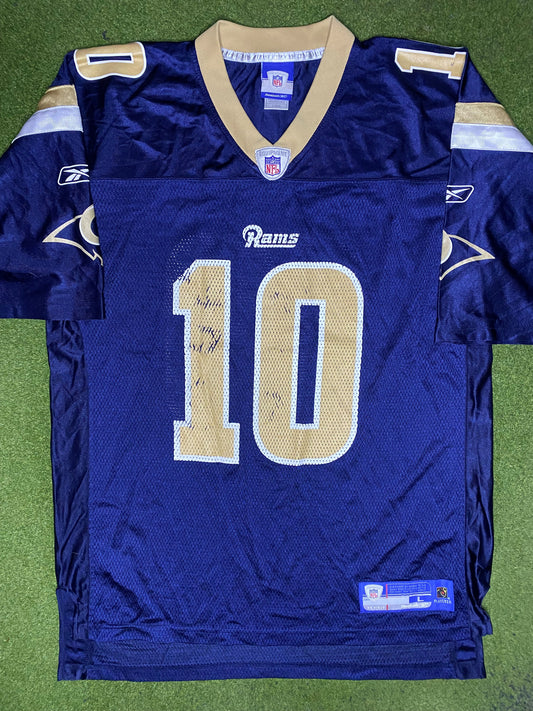 2003-2008 St. Louis Rams - Marc Bulger #10 - Vintage NFL Jersey (Large) - Gametime Vintage