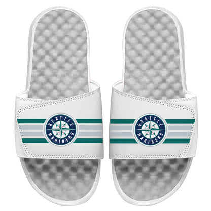 Mariners Varsity Stripes Slides