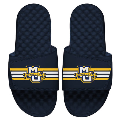 Marquette Varsity Stripes Slides