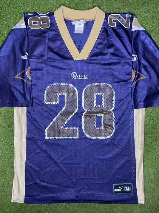 1999-2001 St. Louis Rams - Marshall Faulk #28 - Vintage NFL Jersey (Medium)