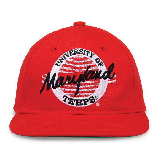 Maryland Terrapins Retro Circle Snapback Hat