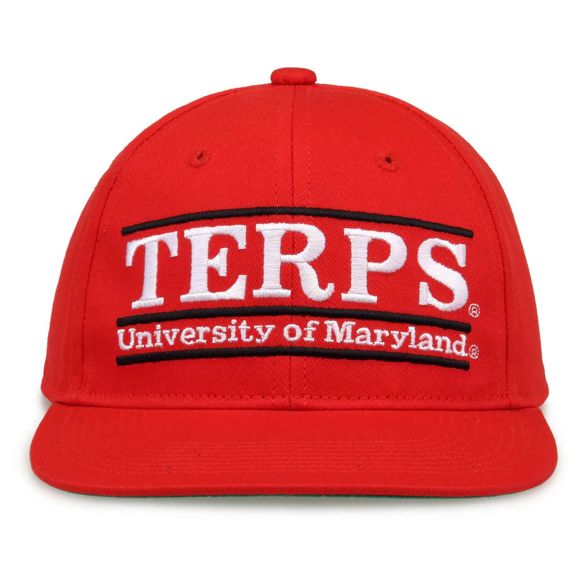 Maryland Terrapins Retro Bar Snapback Hat