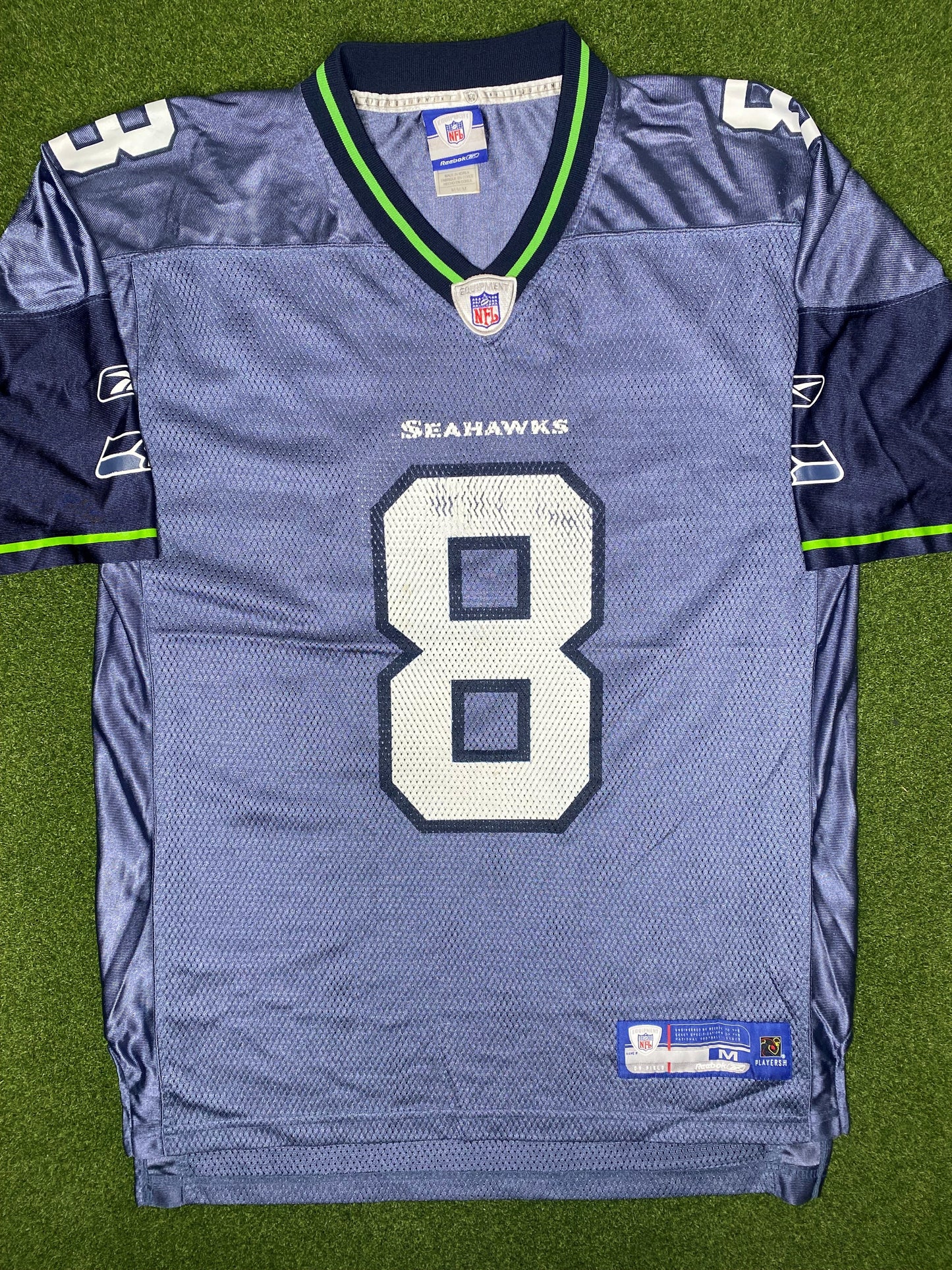 2002-2010 Seattle Seahawks - Matt Hasselbeck #8 - Vintage NFL Jersey (Medium)