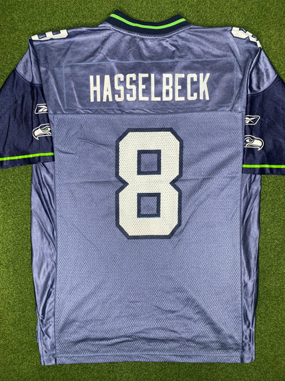 2002-2010 Seattle Seahawks - Matt Hasselbeck #8 - Vintage NFL Jersey (Medium)