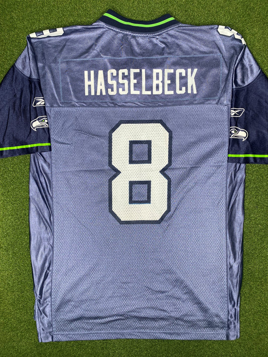 2002-2010 Seattle Seahawks - Matt Hasselbeck #8 - Vintage NFL Jersey (Medium)