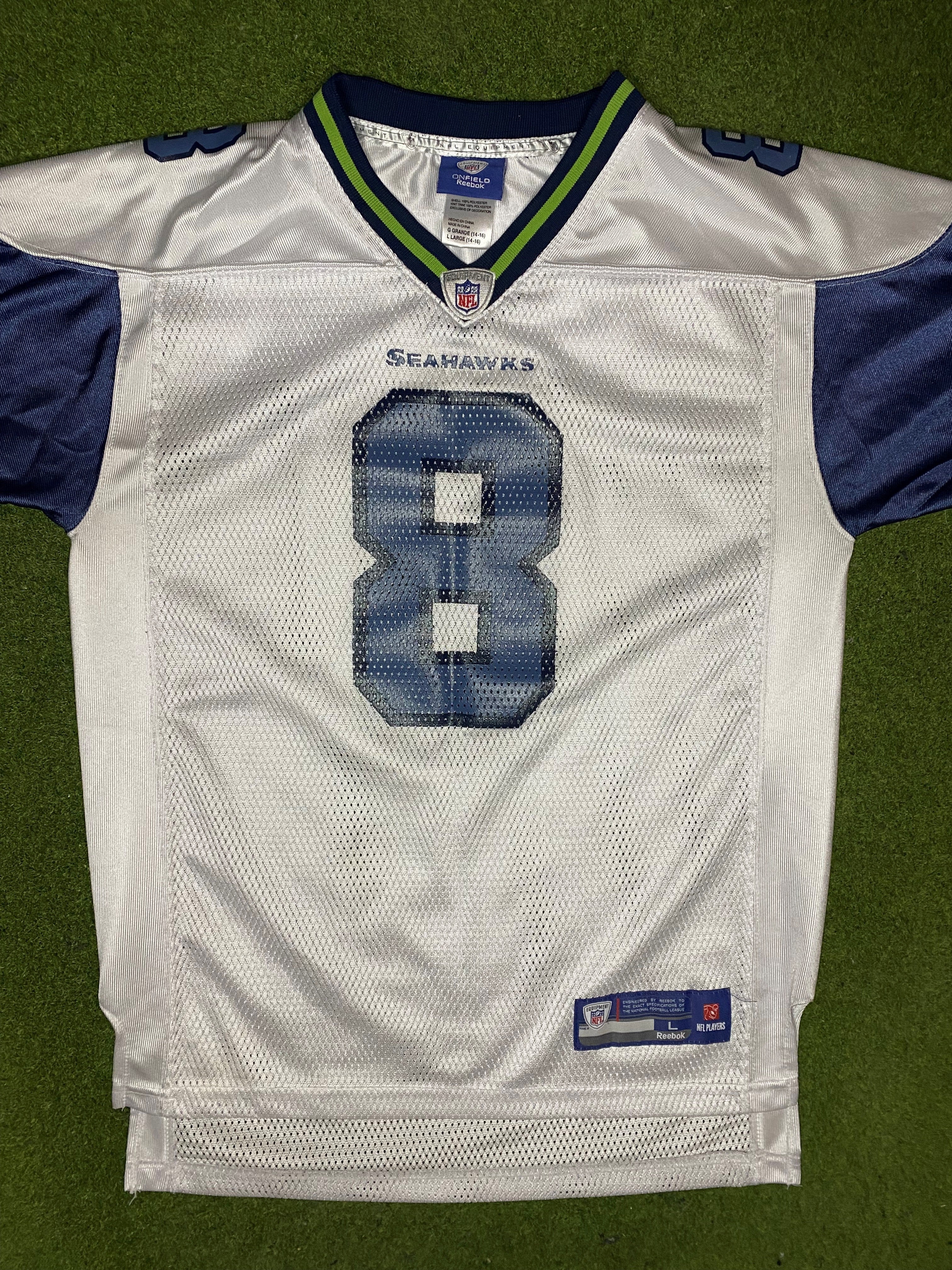 00s Seattle Seahawks - Matt Hasselbeck #8 - Reebok - Vintage NFL