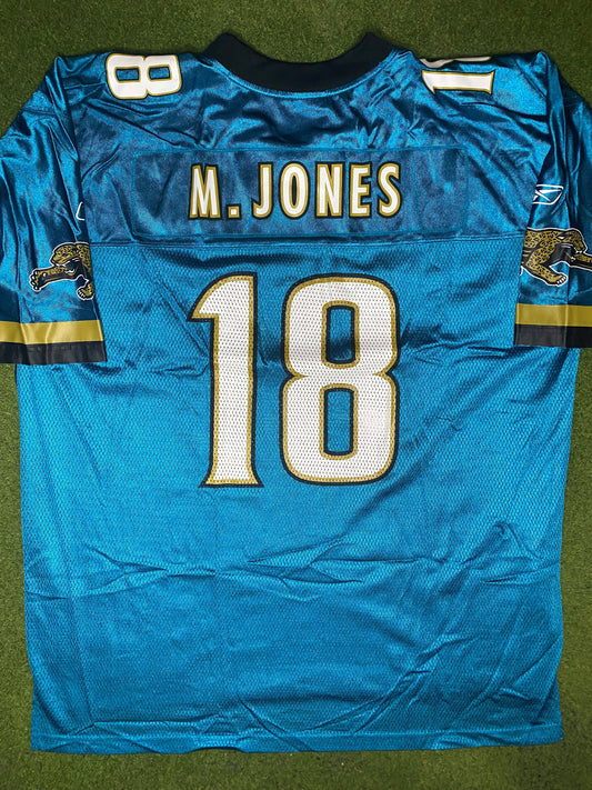 2005-2008 Jacksonville Jaguars - Matt Jones #18 - Vintage NFL Jersey (2XL) - Gametime Vintage