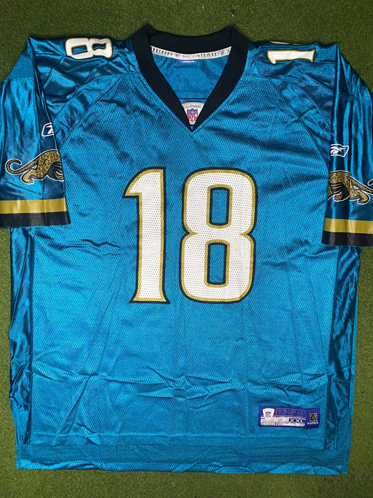 2005-2008 Jacksonville Jaguars - Matt Jones #18 - Vintage NFL Jersey (2XL) - Gametime Vintage