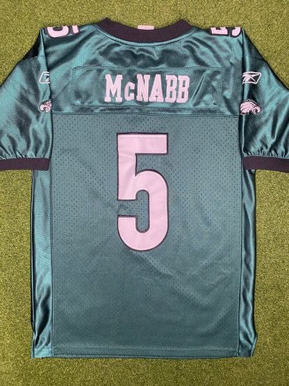 2002-2009 Philadelphia Eagles - Donovan McNabb #5 - On Field Stitched - Vintage NFL Jersey (Youth XL)