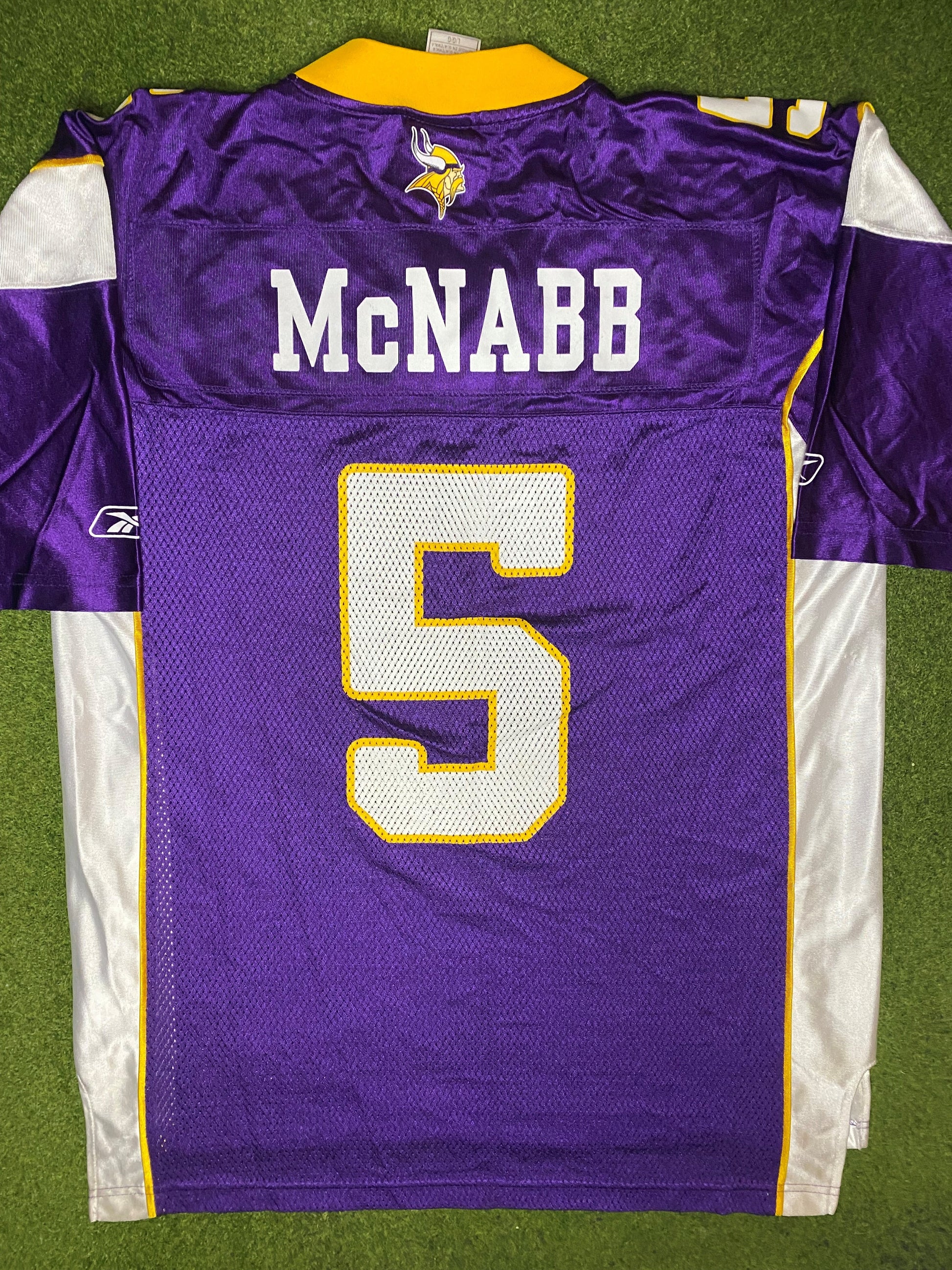 2011 Minnesota Vikings - Donovan McNabb #5 - Vintage NFL Jersey (Large) - Gametime Vintage