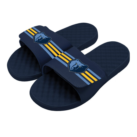 Memphis Grizzlies Stripes Slides