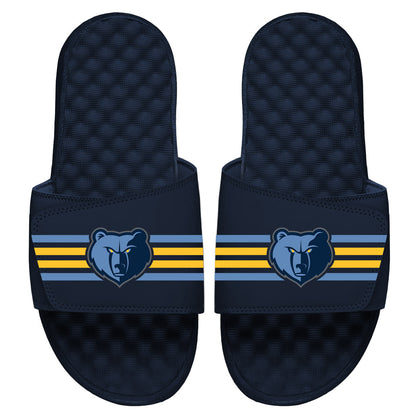Memphis Grizzlies Stripes Slides