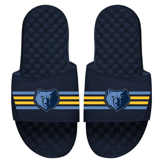 Memphis Grizzlies Stripes Slides
