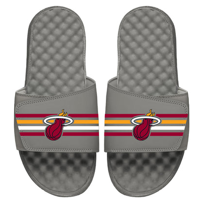 Miami Heat Stripes Slides