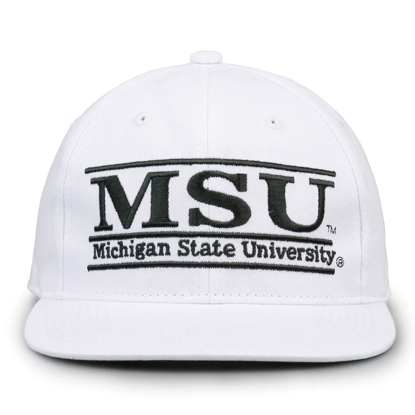 Michigan State Spartans Retro Bar Snapback Hat
