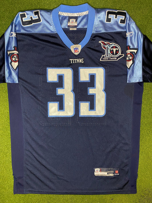 00s Tennessee Titans - Michael Griffin #33 - Authentic Stitched - Vintage NFL Jersey (50) - Gametime Vintage