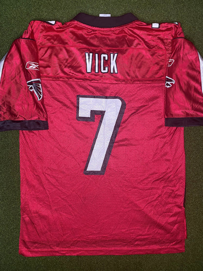 2002-2006 Atlanta Falcons - Michael Vick #7 - Vintage NFL Jersey (Medium)