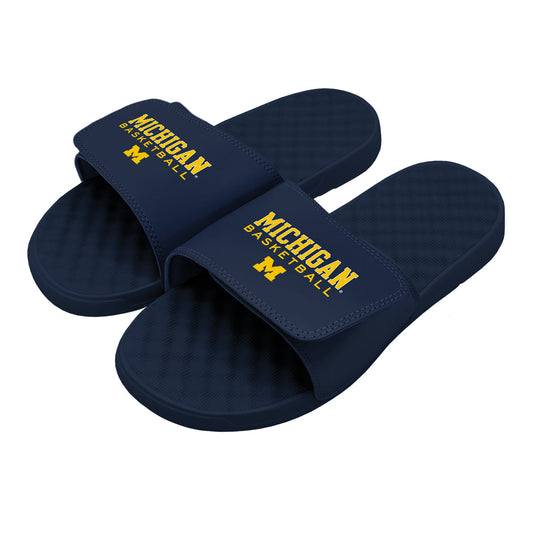 Michigan Basketball Wordmark Slides