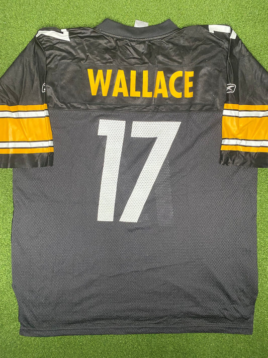 2009-2012 Pittsburgh Steelers - Mike Wallace #17 - Vintage NFL Jersey (XL)