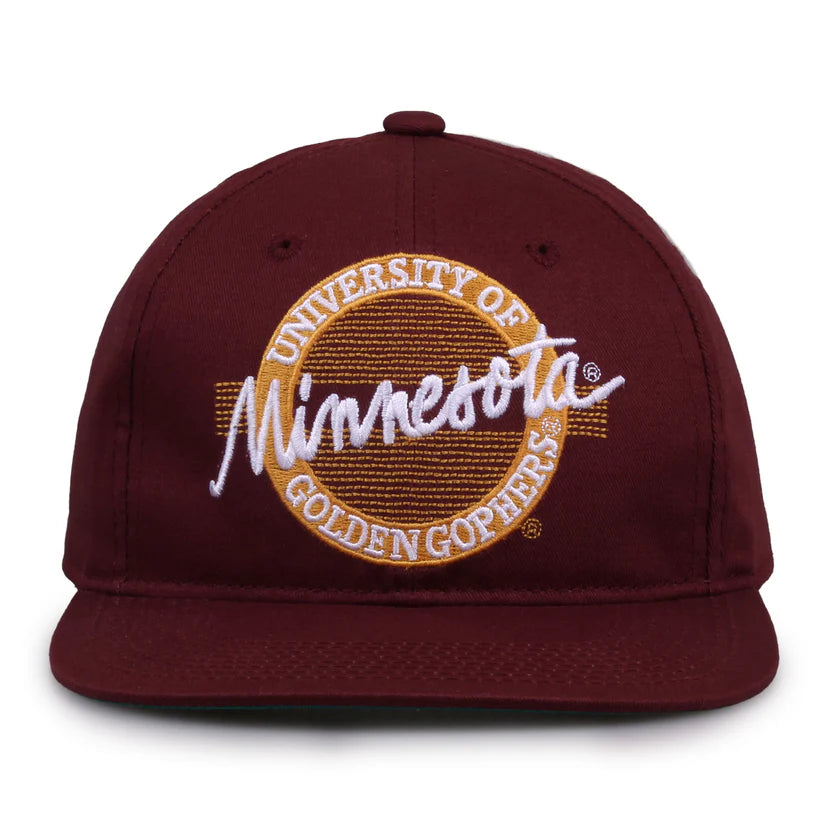 Minnesota Golden Gophers Retro Circle Snapback Hat