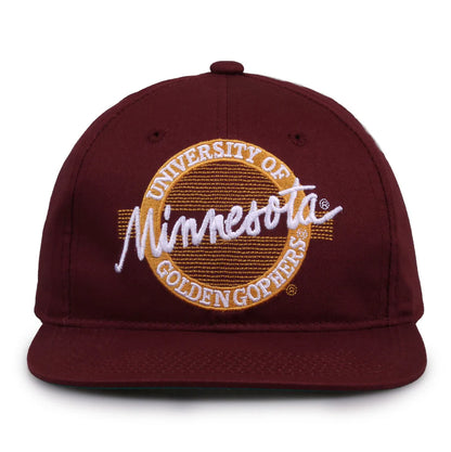 Minnesota Golden Gophers Retro Circle Snapback Hat